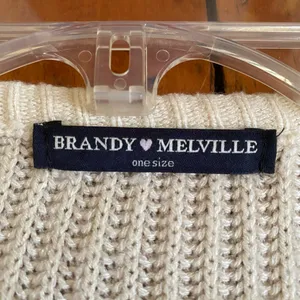 Brandy Melville Cream Sweater thumbnail 2