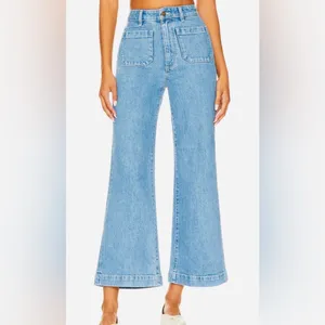 Rollas Sailor High Rise Wide Leg Jean Size 26 Light Blue‎ Wash thumbnail 9