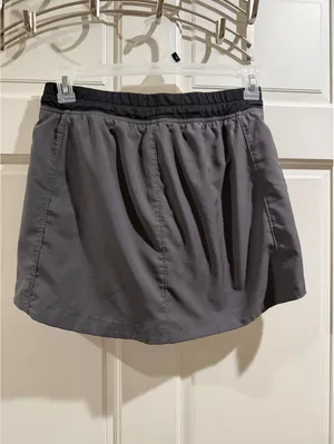 The North Face Women's Gray Athletic Skort with Inner Shorts thumbnail 5