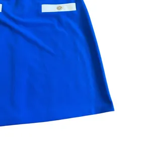 Tommy Hilfiger Faux Pocket Blue Sheath Dress Short Sleeve Size 12 Women's NWT thumbnail 6