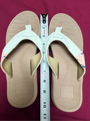 Women's Atlantis Bahamas Floral-Trim Flip Flop Sandals thumbnail 2