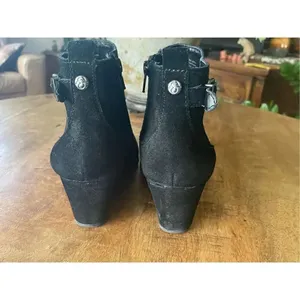 Alex Marie | Shoes |Boots-ankle Genuine Black Suede Size 7M thumbnail 2