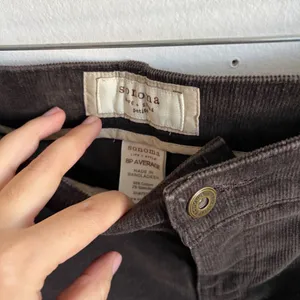 Abercrombie Vintage‎ Brown Corduroy Pants, Grunge Aesthetic, 90s, 70s Fashion thumbnail 3