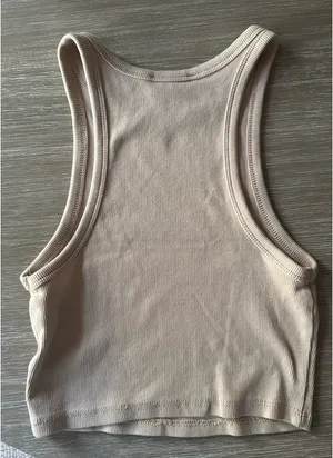 ZARA Tank Crop Ribbed thumbnail 2