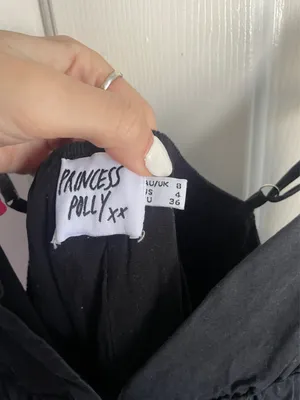 Princess Polly black mini dress thumbnail 2