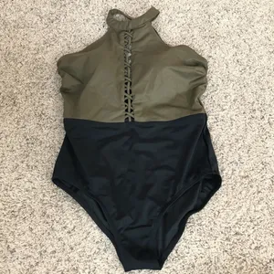 🆕 Coastal Blue one piece monokini swimsuit… thumbnail 2