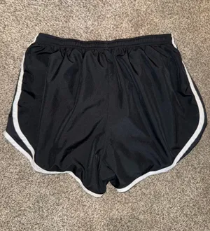 Nike Women's Dri-Fit Lined Running Shorts Black/White thumbnail 3