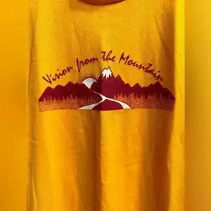 NEW | Vintage 80s Jerzee by Russell Single Stitch‎ T-Shirt | Mustard | Size S thumbnail 4
