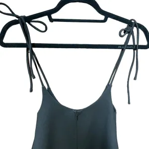 Tiger Mist Black Spaghetti Tie Strap Swing Tank Top‎ Size XS thumbnail 8
