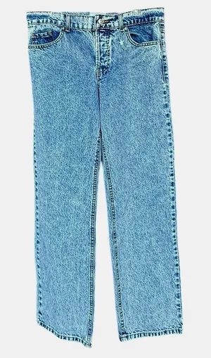 Revice Mid Rise‎ Blue Button Fly Jeans Sz 28 thumbnail 1