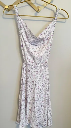 NWT Cowl Neck Floral Sundress thumbnail 1