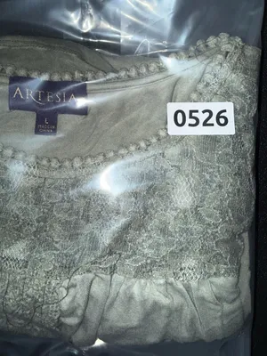Artesia Sleeveless Tiered Boho Tank Top with Lace Detail-L thumbnail 8