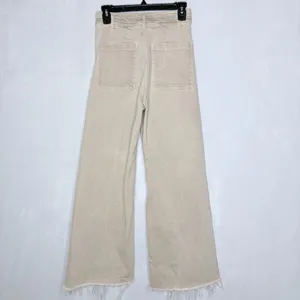 Zara Tan Marine Wide Leg Pants thumbnail 8