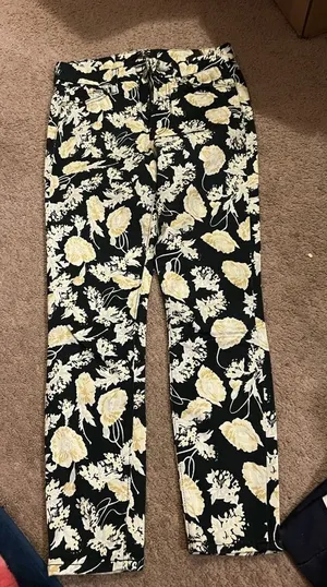 7 for all‎ mankind floral jeans 24 thumbnail 1