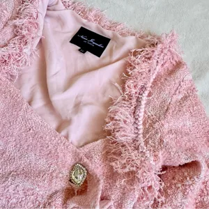 Nana Jacqueline Pink Blazer Size XS thumbnail 5