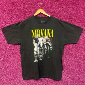 Nirvana Grunge Live Rock Tshirt size Large thumbnail 1