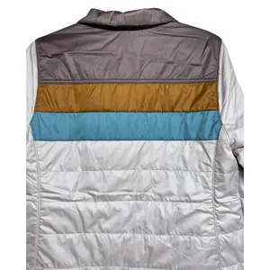 L.L. Bean Mountain Classic Puffer Jacket‎ Taupe Brown/Gray Birch Women's Small thumbnail 4