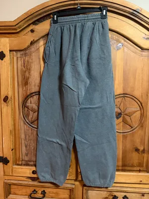 Fruit of the Loom Grey cotton sweatpants thumbnail 2