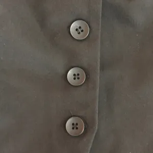Moa Moa nwt size small Black Button-Front Vest thumbnail 2