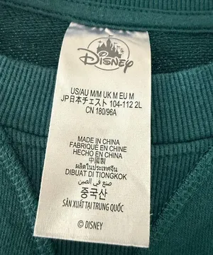 Walt Disney World Pullover Sweatshirt Take Care Of Yourself Take a Walk thumbnail 5