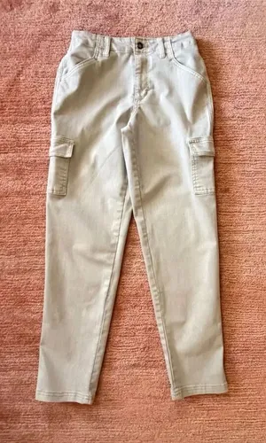 Universal Thread Washed Sage Green Cargo Pants Size 2 thumbnail 1