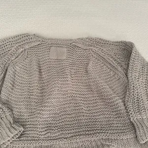 Free People Light Gray Chunky Knit Sweater thumbnail 5