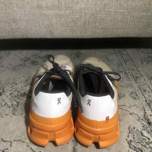 On Cloudmonster in Fawn/Tumeric Orange Size 9.5 thumbnail 9