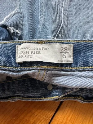 Abercrombie Jean Shorts High-Rise thumbnail 4