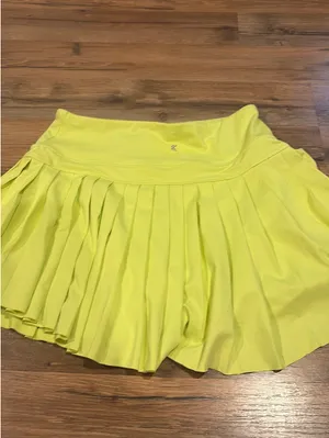 Kyodan Neon Green Tennis Skirt thumbnail 2