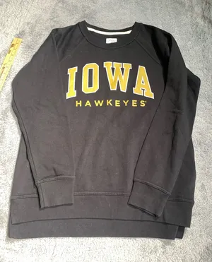 League Iowa Hawkeyes sweatshirt medium Black thumbnail 1
