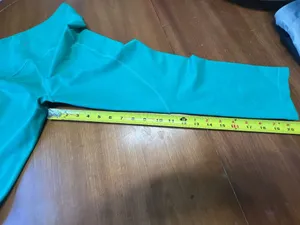 Zyia Active High-Rise Pocket Crop Leggings, Teal thumbnail 7