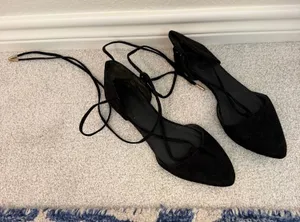 charlotte russe black flats thumbnail 1