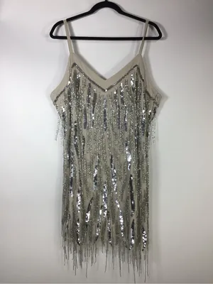 Nasty Gal Beaded Tassel Slip Mini Dress thumbnail 5