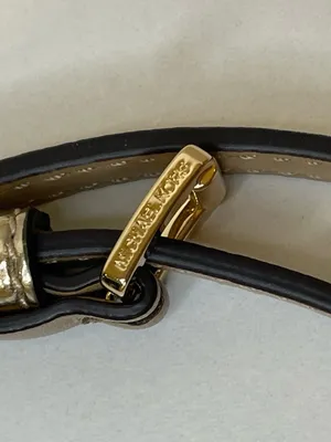Michael Kors Metallic Gold Crossbody Strap Replacement thumbnail 6
