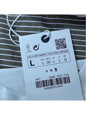 zara women white cotton tunic t-shirt London Sz L thumbnail 7