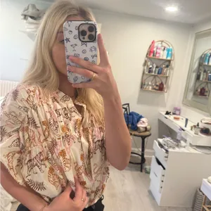 J.Crew BIBI tiger top M thumbnail 3