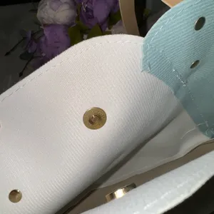 NEW Boutique White and Turquoise Shoulder Bag thumbnail 8