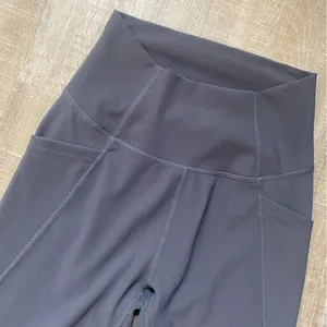 Wilo The Label Base Ribbed Legging Charcoal Gray Size Small Pockets Workout NWOT thumbnail 5