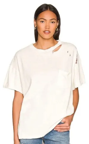 Oversized White Tee thumbnail 1