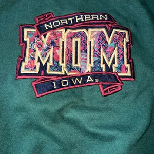 Jansport Green Mom Vintage Sweatshirt XL thumbnail 3