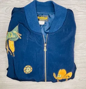 Vintage monaliza long sleeve full zip western theme cowboy / cowgirl jacket OS thumbnail 7