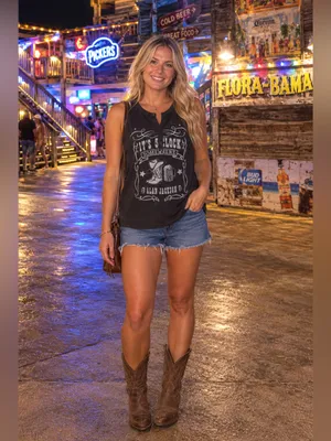 NWT Torrid Alan Jackson It's 5 O'Clock Somewhere Tank Top 00 Country Western 10 thumbnail 4