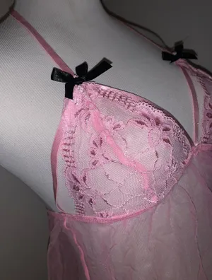 Dreamgirl Babydoll Lingerie O/S thumbnail 4