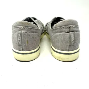 Keen Size 8 Canvas Casual‎ Sneaker Flat Comfort Shoes Gray Strappy Closure thumbnail 4