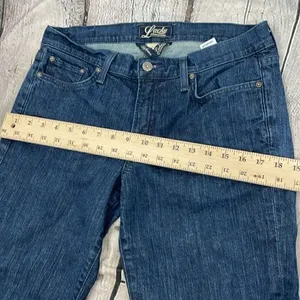 Lucky Brand Long Inseam Jeans 12/31 dark Wash thumbnail 9