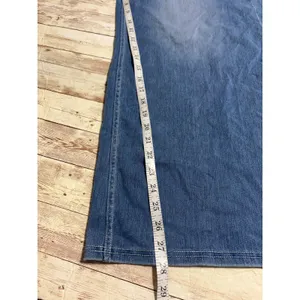 Halara Flex High Waisted Wide Leg Jeans Size XL Blue Stretch Denim thumbnail 8
