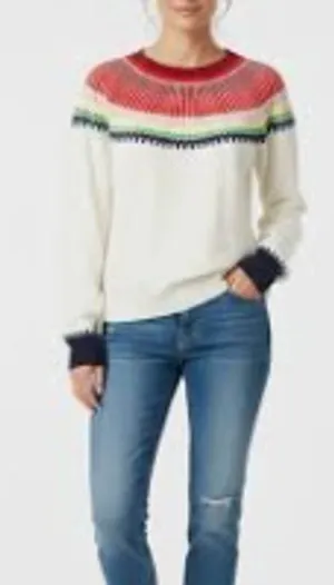 EUC Pomander Place Fair Isle Sweater Small Tuckernuck thumbnail 1