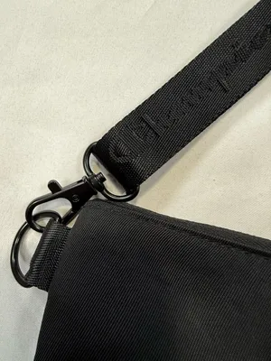 Champion Black Crossbody Bag with White Logo thumbnail 8