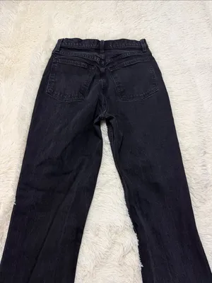 Abercrombie & Fitch The 90’s Straight Ultra High Rise Jeans thumbnail 6