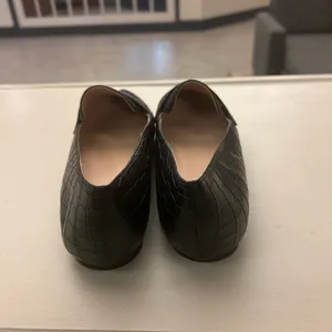 Loafers Elegant Black Croc-Embossed a.n.a. A new approach8 1/2 M like new thumbnail 7